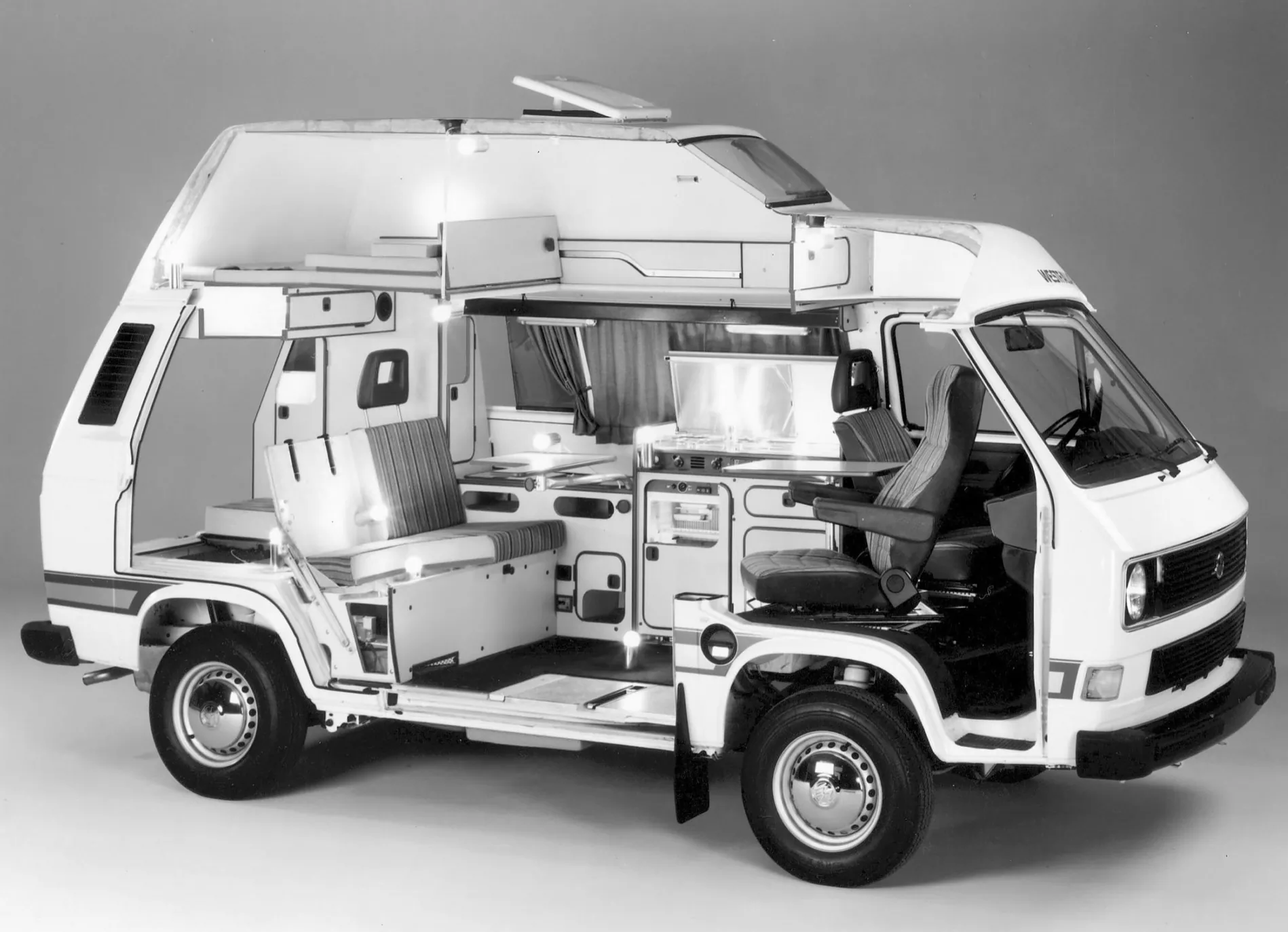 Explosionszeichnung VW Bus T3 Camper