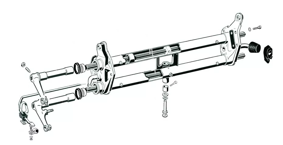 Vorderachse VW Käfer 
