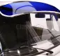 Preview: Sonnenschute Blau - passend für VW Bus T2 - 08/67-07/79 - mit Montageklemmset