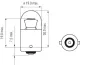Preview: Birne 6V 5W - Sockel BA15S - Paar - Kennzeichenleuchte - N17 718 1 - R5W