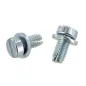 Preview: Schraube 6x10mm m. Schlitz + U-Scheibe - 50 Stück - VW Typ1-Motor - N 010 710 8
