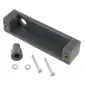 Preview: Schrank Handgriff Grau - Druckknopf links - Bus T1 Camper - Westfalia - 8/65-7/67