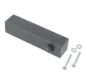 Preview: Schrank Handgriff Grau - Druckknopf rechts - Bus T1 Camper - Westfalia - 8/65-7/67