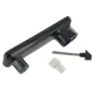 Preview: Möbelgriff Schwarz/Silber - Bus T2 - Westfalia - 231070965 + 231070966 + 231067156A