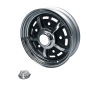 Preview: Sprintstar Felge - Chrom/schwarz - 5x205 - 5,5x15 - ET+10 - für Käfer, Karmann u.a.