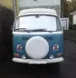 Preview: Beispielbild zur vorderen Montage des Reserverades beim VW Bus T2