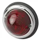 Preview: Runde Leuchten Rot - Satz mit E-Zeichen - Ø70mm Preview: Runde Leuchten Rot - Satz mit E-Zeichen - Ø70mm
