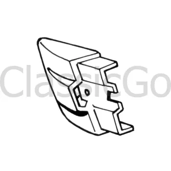 Stoßstangenendstück hinten links - Käfer 1303 USA