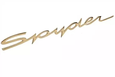 Emblem 'Spyder' Script - passend für Porsche 550 - 356 58 350 - 644 000 732