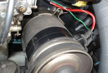 Abdeckung 12V Gleichstrom Lima Ø105mm - Käfer u.a. - 111 903 531