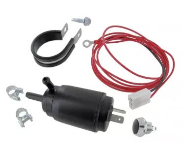 Scheibenwaschanlage Umbausatz von manuell auf elektrisch 12Volt