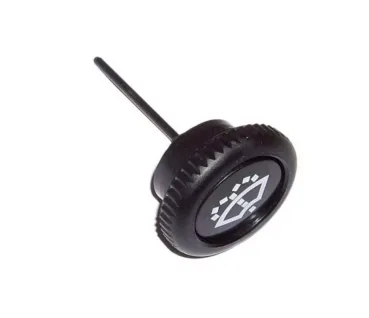 Wischerschalter Knopf schwarz - Käfer - Karmann Typ 3 - 113 941 541B