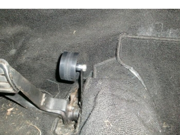 Rollengaspedal schwarz - Käfer und Karmann Ghia Typ14