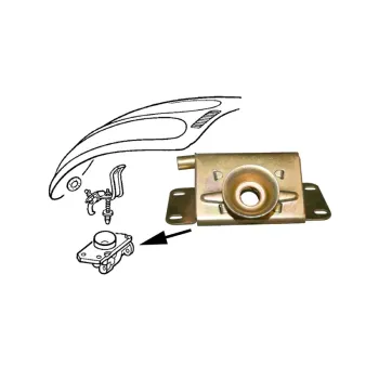 Kofferraumschloss unten - Käfer - 08/52-07/67 - 111 823 509B