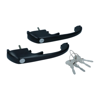 Türgriff Satz schwarz - Bus 05/79-08/92 - 251 837 205