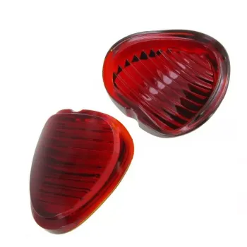 Oberes Glas Herzchen-Rückleuchte - Käfer - 10/52-7/55 - Paar - 111 945 121B