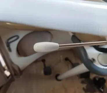 Blinkerschalter Knopf elfenbein - Käfer u.a. - 113 953 541