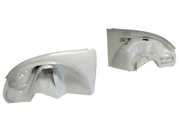 Komplett mit Stoßdämpferaufnahme