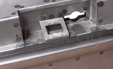 Heckabschlußblech komplett