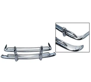 Stoßstangen Satz aus Edelstahl mit Exportbügeln