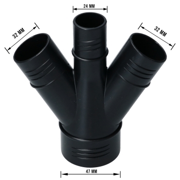 Heizung Abzweig 3-fach - Käfer - bis 7/68 - 113 255 463 A