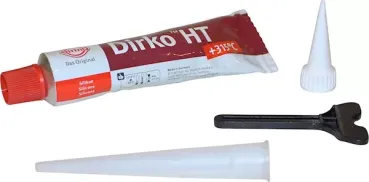 DIRKO Dichtmasse Silikon Rot