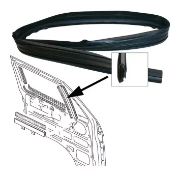 Fenstersteg Führung vorne - Bus T3 - 171 837 433A - 251 837 433