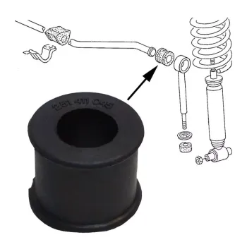 Stabilisator Pendelstütze Gummilager Ø21mm - Bus T3 - 04/79-07/92 - 	251 411 045