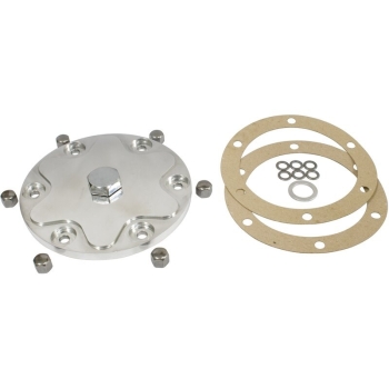 Ölsiebdeckel Alu poliert - Billet-Style - Käfer u.a. - 16-8964-0