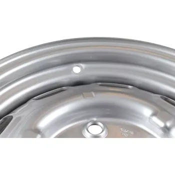 Stahlfelge Silbergrau OE-Style - 6x15'' - passend f. Porsche 356 - 911 - 90136101506