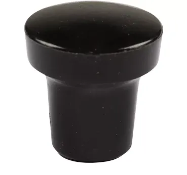 Knopf für Schloss Dreieckfenster schwarz