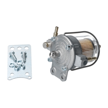Regler für Benzindruck mit Filter (6/8mm) - für Käfer, Karmann, Bus u.a. - 'Filter King' 