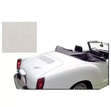 Verdeck Persenning Vinyl Weiss - Karmann Cabrio bis 68 - 141 871 041D