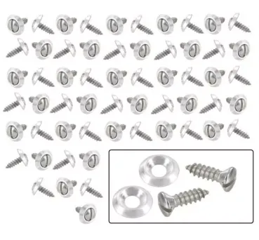 Satz mit 60 Schrauben und Rosetten zur Befestigung der Innenverkleidungen