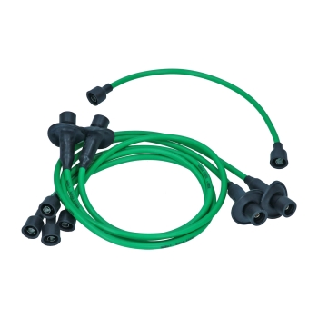 Zündkabel Satz - Kupfer Grün - für VW Typ 1