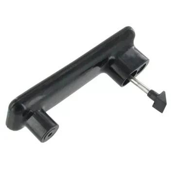 Möbelgriff Schwarz/Silber - Bus T2 - Westfalia - 231070965 + 231070966 + 231067156A