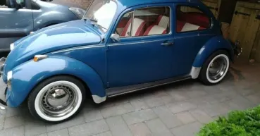 Radkappe 'Baby Moon' für 4-Loch-Stahlfelge - Käfer Bus 356 Replika u.a. - AC 601 761
