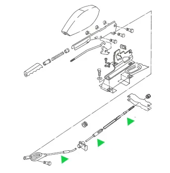 Handbremsseil vorne - Bus T3 - 5/79-7/92 - 251 711 471D