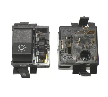 Lichtschalter 10-polig - Bus T3 - 8/89-7/92 - 251 941 531T