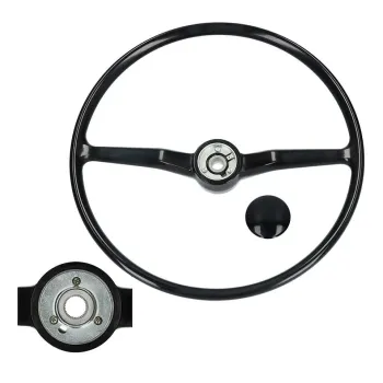 Lenkrad schwarz Serie - VW Bus T2 bis 10/73