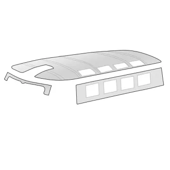 Dachhimmel - Bus 03/55-07/63 Weiß