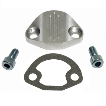 Benzinpumpenblockierung mit Hardware Billet Style Aluminium poliert