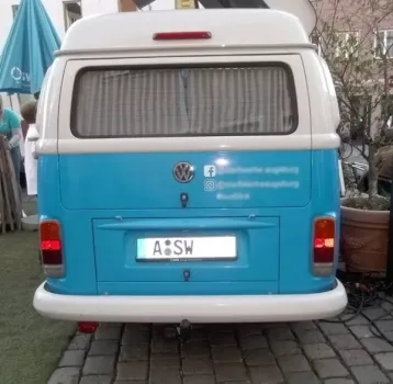 Anhängerkupplung m. TÜV - Bus T2 a/b - 08/71-07/72