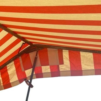 Sonnenmarkise Westfalia - orange/weiß - Bus T1 - TOP