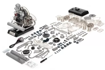 VW Käfer 4-Zylinder Boxermotor - Bausatz Funktionsmodell 1:4 - von VW lizenziert
