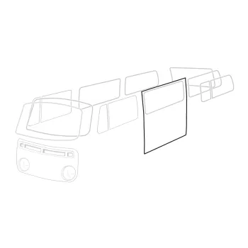 Schiebetürdichtung links - Bus 08/67-07/79 Deutsch