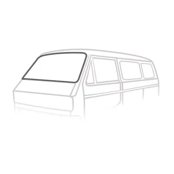 Dichtgummi für die Frontscheibe vom VW Bus T3 ohne Nut für eine Zierleiste