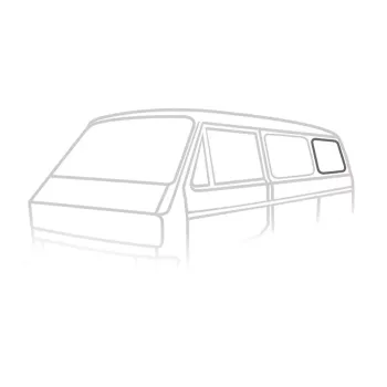 Hintere Seitenscheibendichtung - Bus 05/79-08/92 L/R