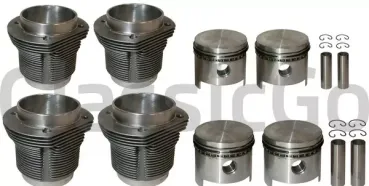 Kolben und Zylinder für den VW Käfermotor