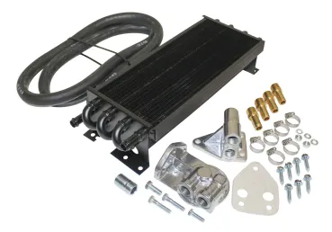 8-Fach Ölkühlersatz 1/2" Schlauchanschluss mit Adapter